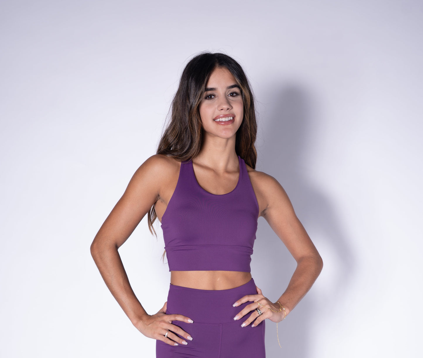 Purple Gemstone Taty Bra