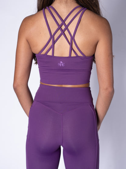 Purple Gemstone Taty Bra