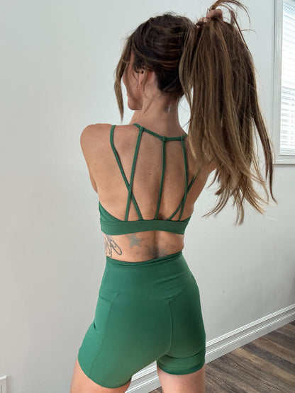Green Pocket Short