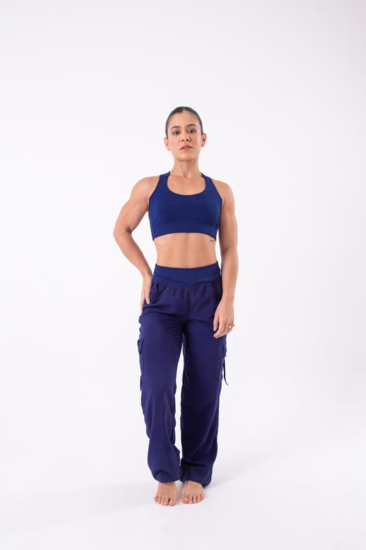 Navy Cargo Pant