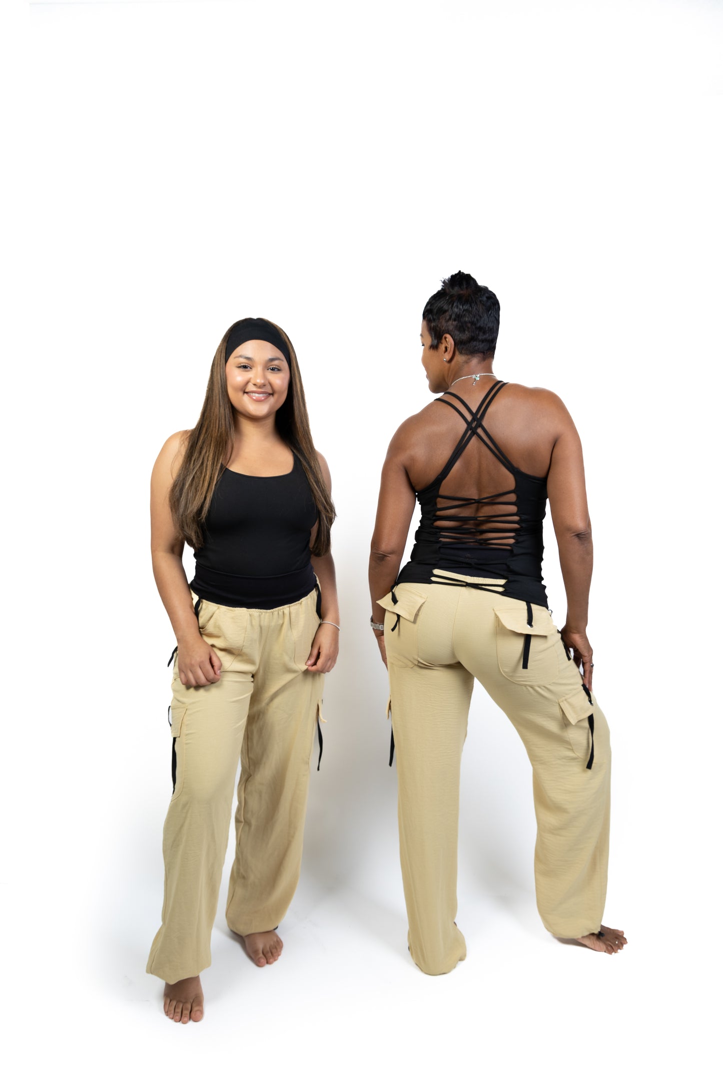 Tan Cargo Pants