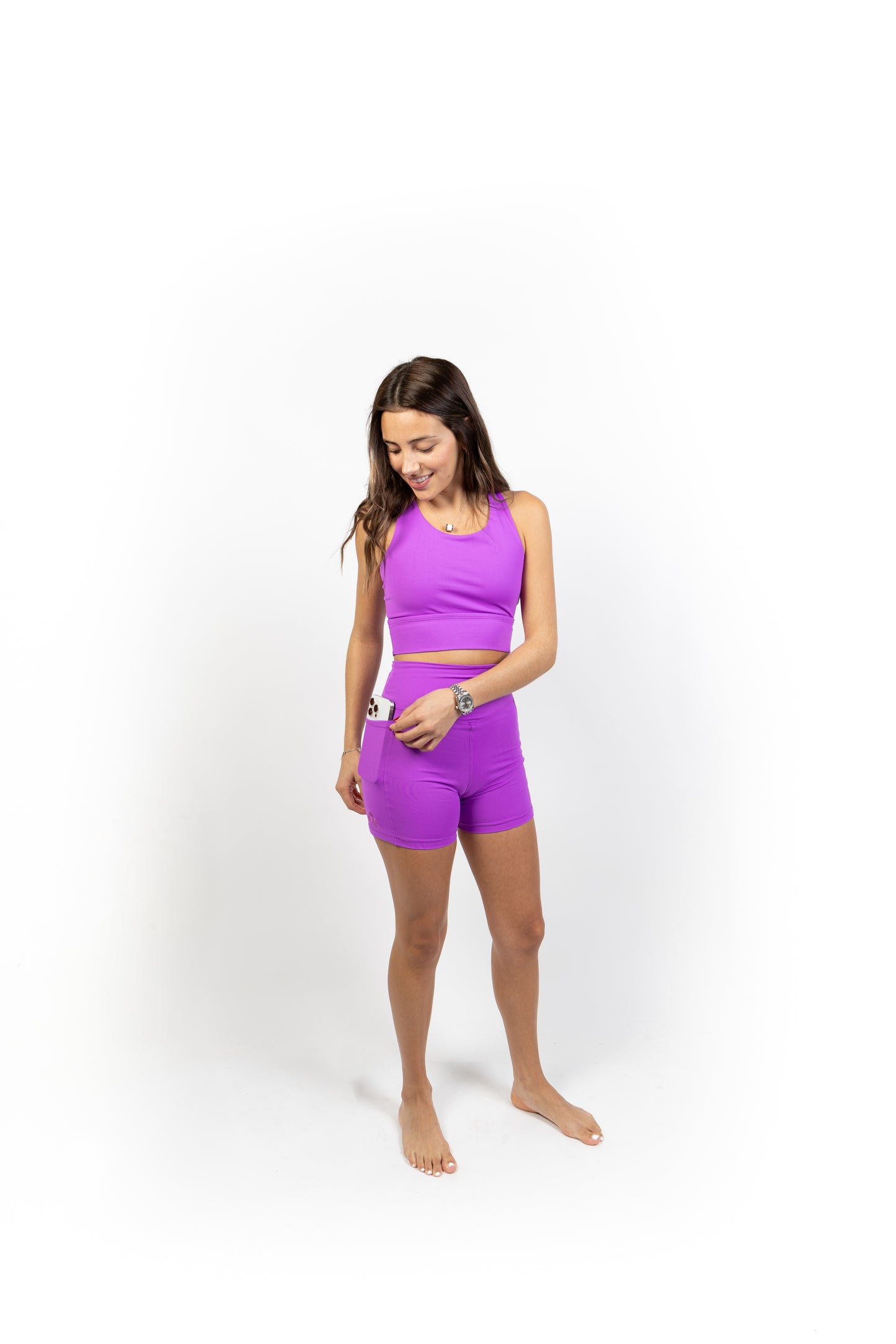 Purple Pocket Short